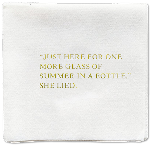 Summer in a Bottle Paper Napkin Set