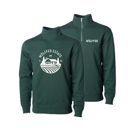 Green Quarter Zip