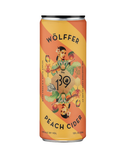 Wölffer No. 139 Peach Cider Cans